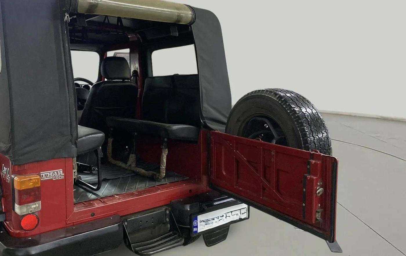 2017 Mahindra Thar CRDE 4X4 AC, Diesel, Manual, 51,532 km, Boot Door Open
