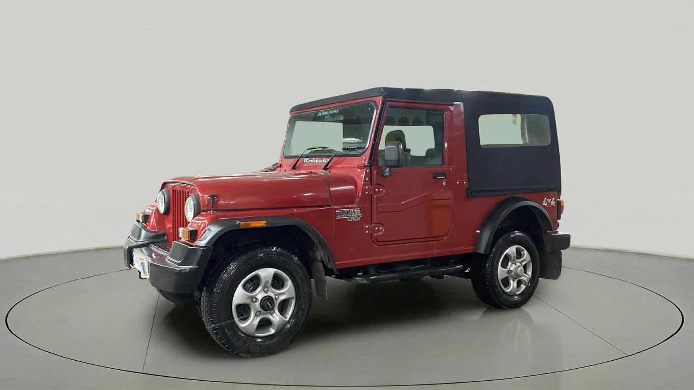 2017 Mahindra Thar CRDE 4X4 AC, Diesel, Manual, 51,532 km, Left Front Diagonal
