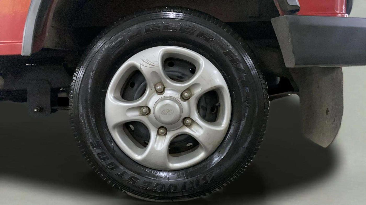 2017 Mahindra Thar CRDE 4X4 AC, Diesel, Manual, 51,532 km, Left Rear Wheel