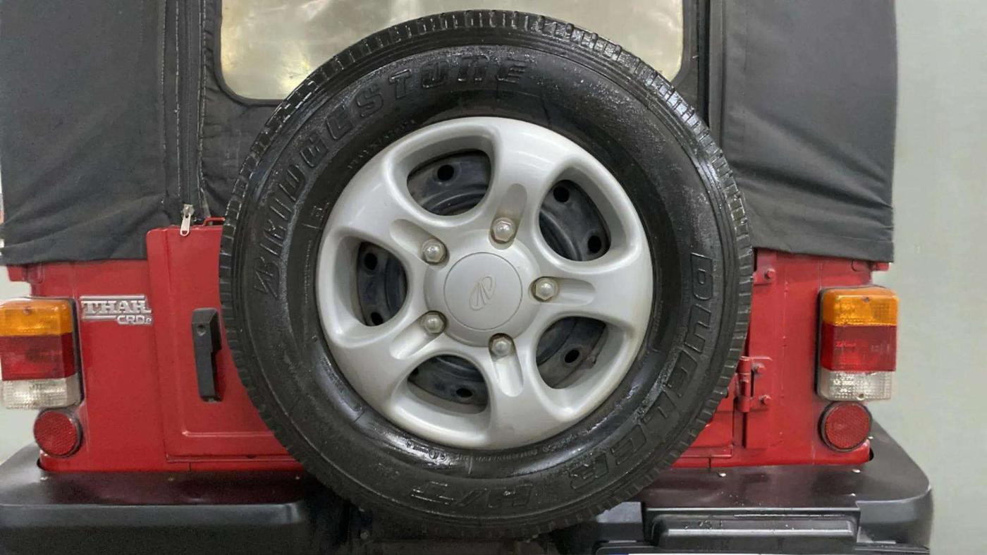 2017 Mahindra Thar CRDE 4X4 AC, Diesel, Manual, 51,532 km, Spare Tyre