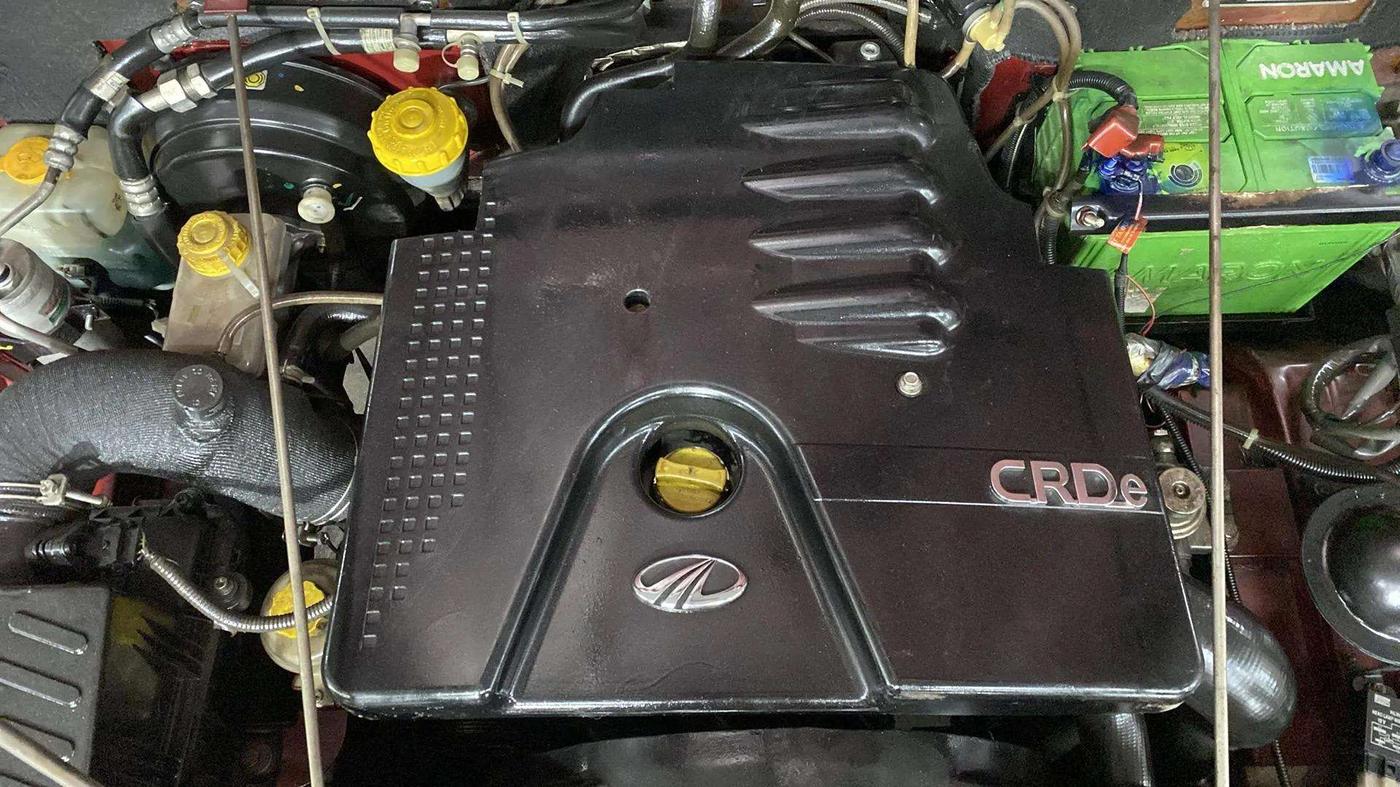 2017 Mahindra Thar CRDE 4X4 AC, Diesel, Manual, 51,532 km, Engine View