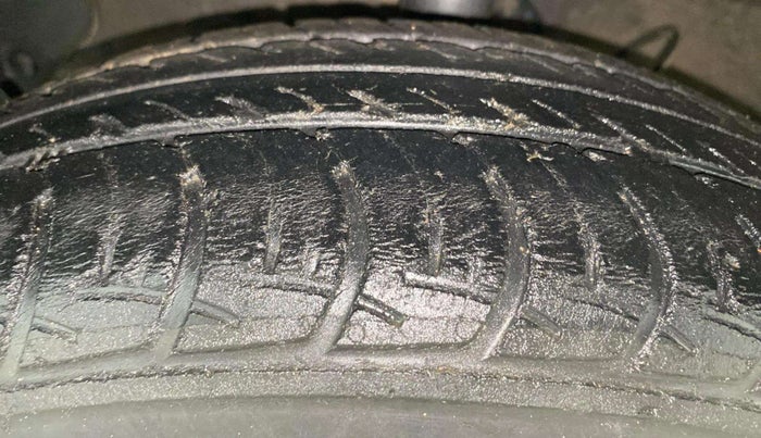 2019 Hyundai NEW SANTRO SPORTZ AMT, Petrol, Automatic, 1,00,629 km, Left Front Tyre Tread