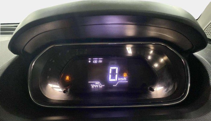 2022 Tata Tiago XT CNG, CNG, Manual, 72,421 km, Odometer Image