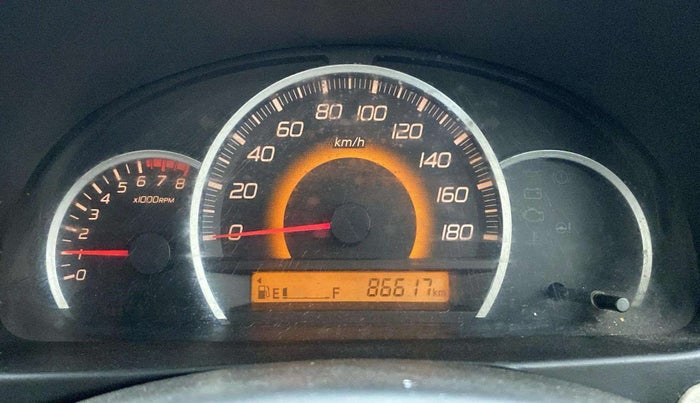 2014 Maruti Wagon R 1.0 VXI, Petrol, Manual, 86,653 km, Odometer Image