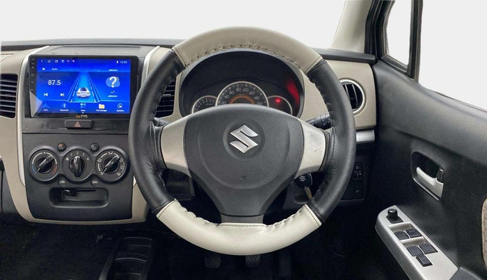 2014 Maruti Wagon R 1.0 VXI, Petrol, Manual, 86,653 km, Steering Wheel Close Up