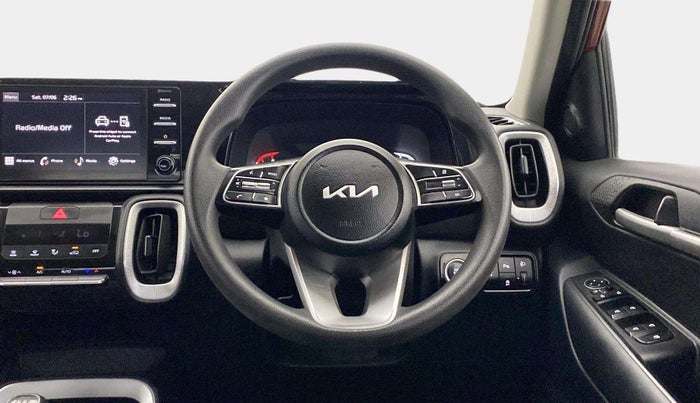 2024 KIA SONET HTK PLUS 1.2 PETROL MT, Petrol, Manual, 23,217 km, Steering Wheel Close Up