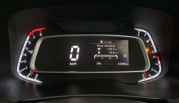 2024 KIA SONET HTK PLUS 1.2 PETROL MT, Petrol, Manual, 23,217 km, Odometer Image