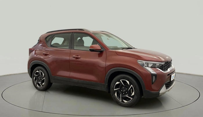 2024 KIA SONET HTK PLUS 1.2 PETROL MT, Petrol, Manual, 23,217 km, Right Front Diagonal