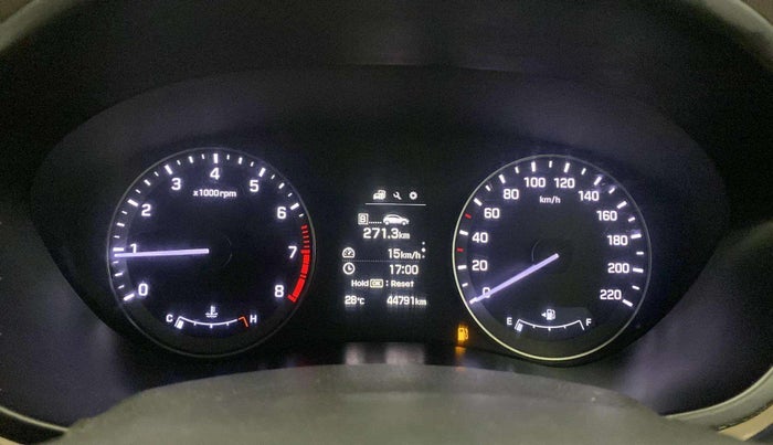 2017 Hyundai Elite i20 ASTA 1.2 (O), Petrol, Manual, 44,761 km, Odometer Image