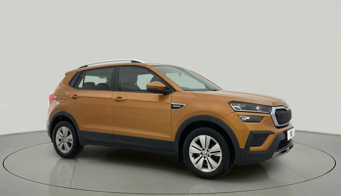 2021 Skoda KUSHAQ AMBITION 1.0L TSI AT, Petrol, Automatic, 27,222 km, Right Front Diagonal