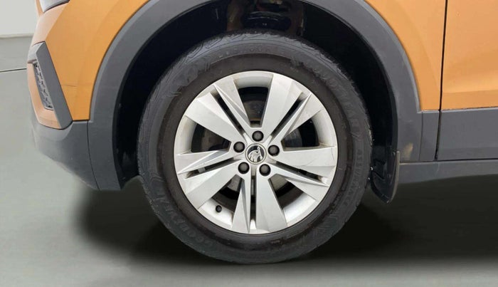 2021 Skoda KUSHAQ AMBITION 1.0L TSI AT, Petrol, Automatic, 27,222 km, Left Front Wheel