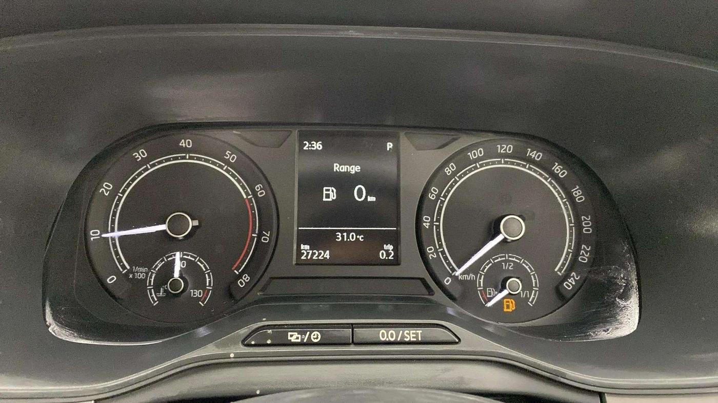 2021 Skoda KUSHAQ AMBITION 1.0L TSI AT, Petrol, Automatic, 27,222 km, Odometer Image