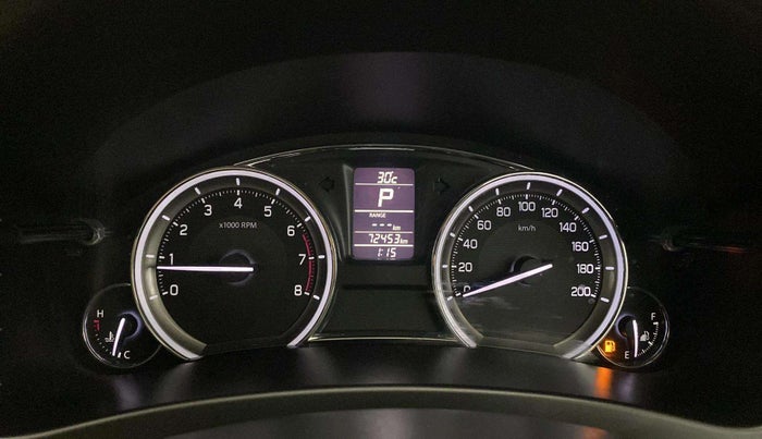 2018 Maruti Ciaz DELTA 1.4 AT PETROL, Petrol, Automatic, 72,436 km, Odometer Image