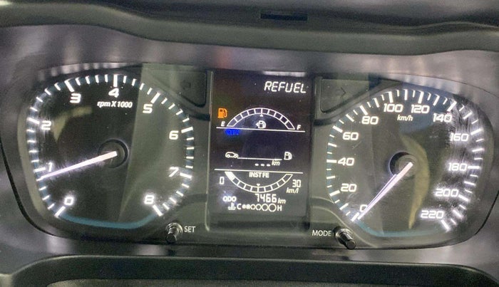 2023 Tata ALTROZ XE PETROL, Petrol, Manual, 7,470 km, Odometer Image