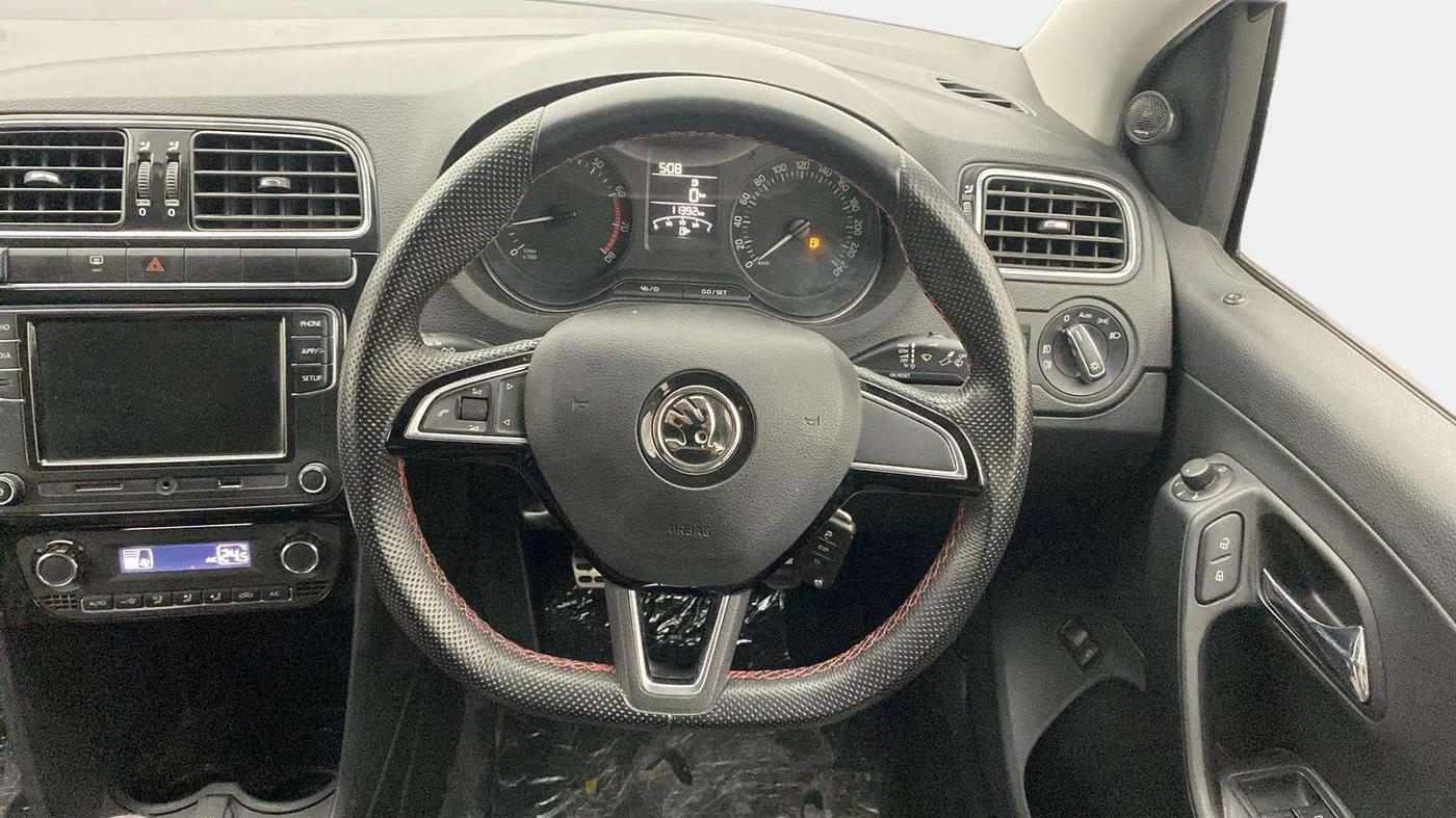 2019 Skoda Rapid STYLE 1.6 MPI, Petrol, Manual, 11,397 km, Steering Wheel Close Up