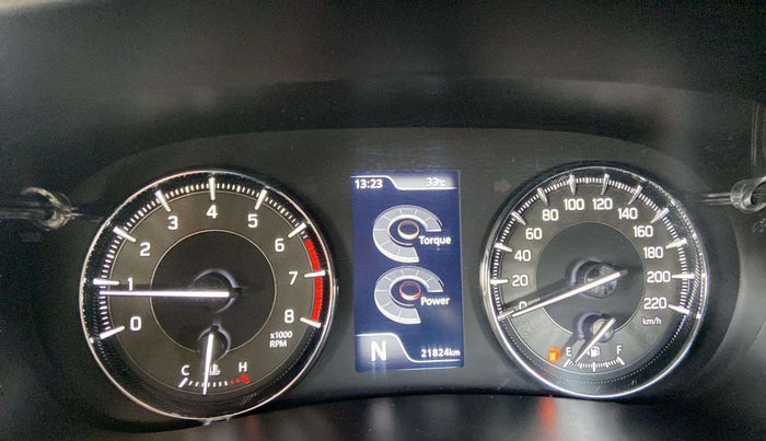 2023 Maruti Baleno ALPHA 1.2 AGS, Petrol, Automatic, 21,806 km, Odometer Image