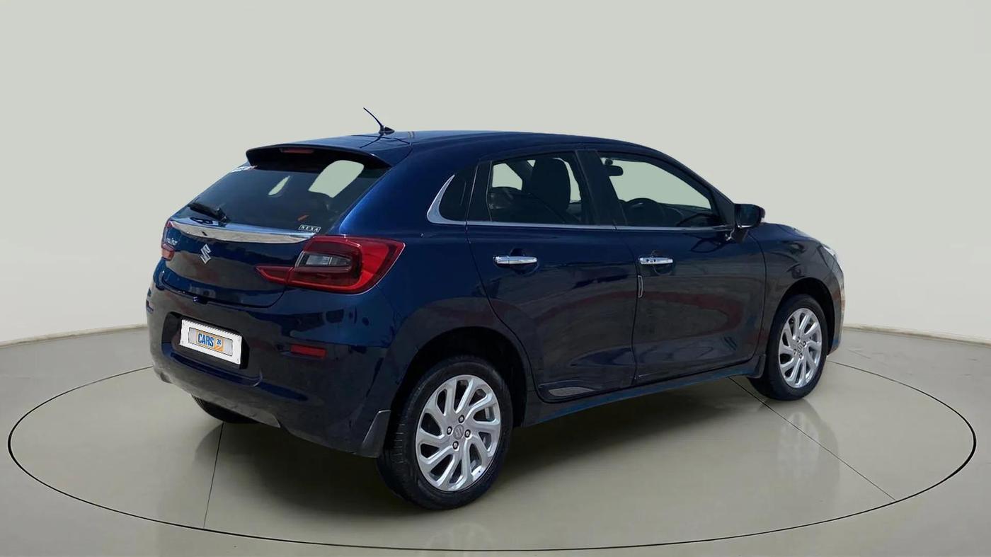 2023 Maruti Baleno ALPHA 1.2 AGS, Petrol, Automatic, 21,848 km, Right Back Diagonal