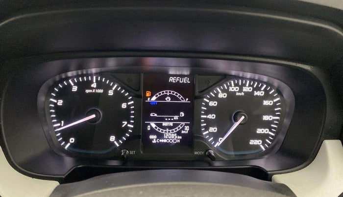 2023 Tata PUNCH ACCOMPLISHED MT, Petrol, Manual, 12,044 km, Odometer Image