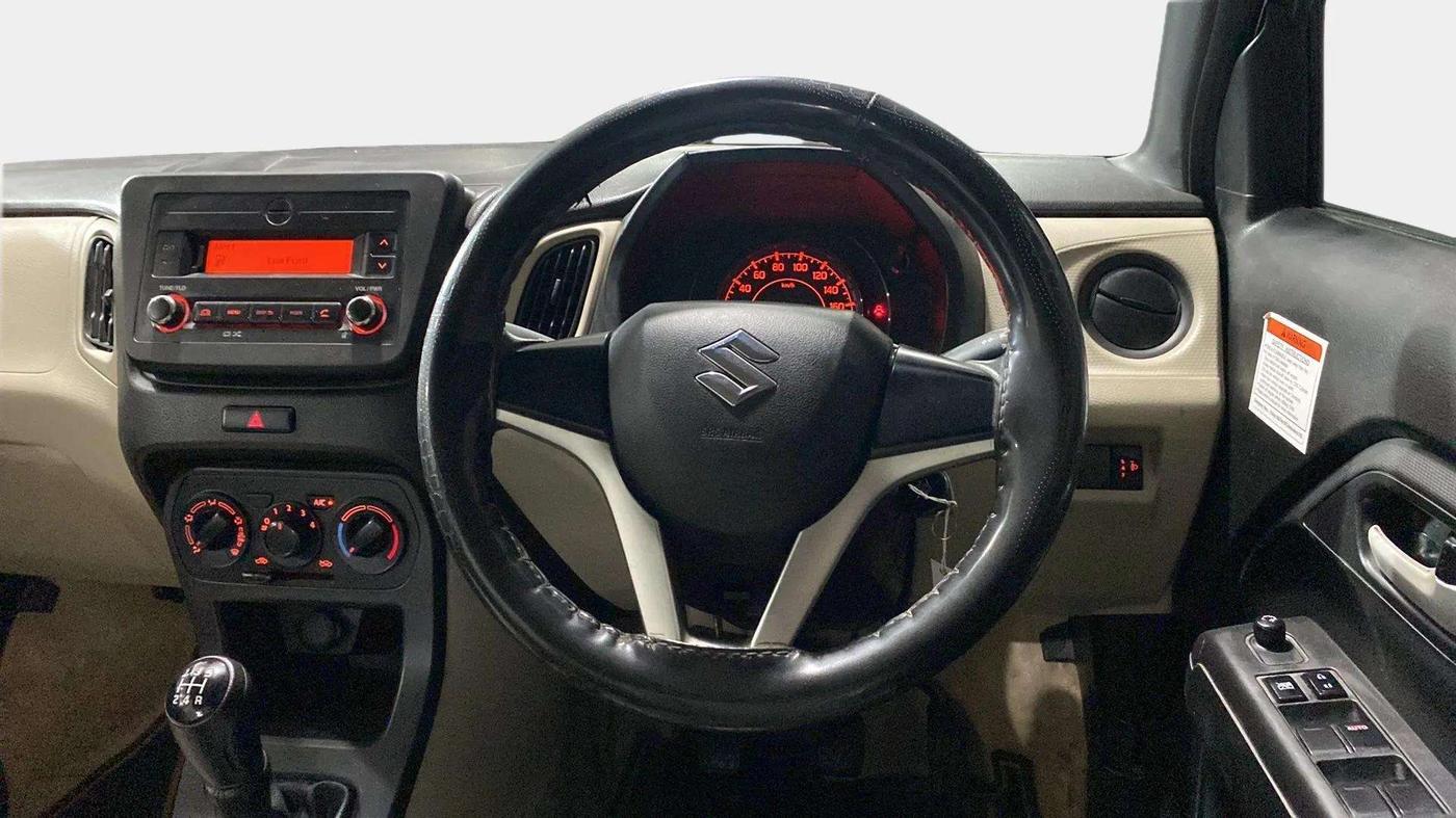 2022 Maruti New Wagon-R VXI CNG 1.0, CNG, Manual, 48,510 km, Steering Wheel Close Up