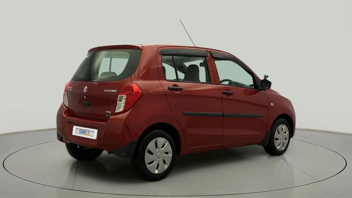 2015 Maruti Celerio VXI AMT, Petrol, Automatic, 60,775 km, Right Back Diagonal