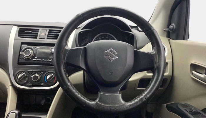 2015 Maruti Celerio VXI AMT, Petrol, Automatic, 60,474 km, Steering Wheel Close Up