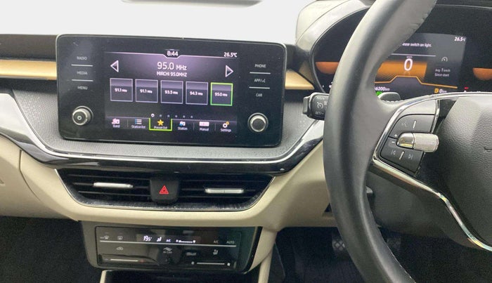 2022 Skoda SLAVIA STYLE 1.0L TSI AT, Petrol, Automatic, 46,179 km, Air Conditioner