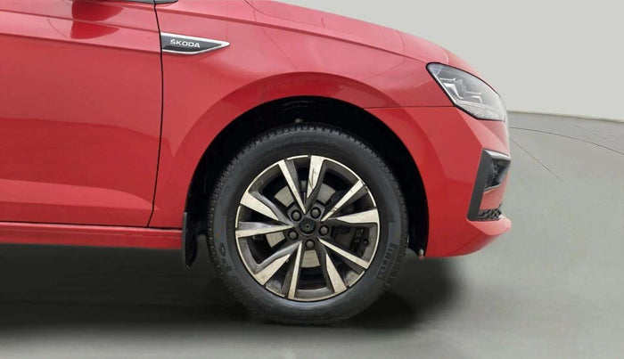 2022 Skoda SLAVIA STYLE 1.0L TSI AT, Petrol, Automatic, 46,179 km, Right Front Wheel