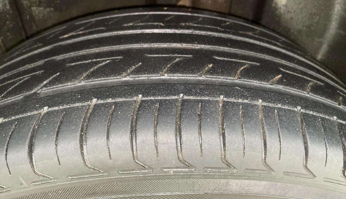2022 Skoda SLAVIA STYLE 1.0L TSI AT, Petrol, Automatic, 46,179 km, Left Rear Tyre Tread