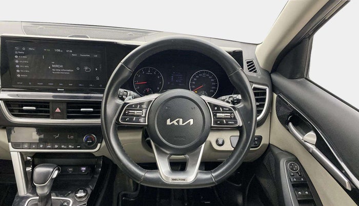 2022 KIA SELTOS HTX IVT 1.5 PETROL, Petrol, Automatic, 88,051 km, Steering Wheel Close Up