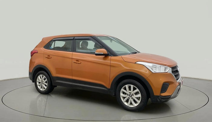 2019 Hyundai Creta E PLUS 1.6 PETROL, Petrol, Manual, 25,713 km, Right Front Diagonal