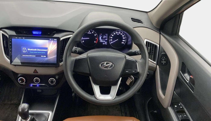 2019 Hyundai Creta E PLUS 1.6 PETROL, Petrol, Manual, 25,713 km, Steering Wheel Close Up