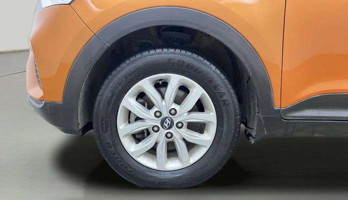 2019 Hyundai Creta E PLUS 1.6 PETROL, Petrol, Manual, 25,713 km, Left Front Wheel