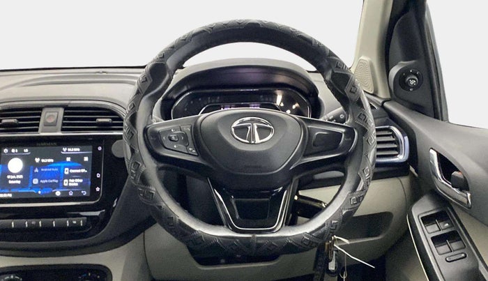 2023 Tata Tiago XZ PLUS PETROL, Petrol, Manual, 20,608 km, Steering Wheel Close Up