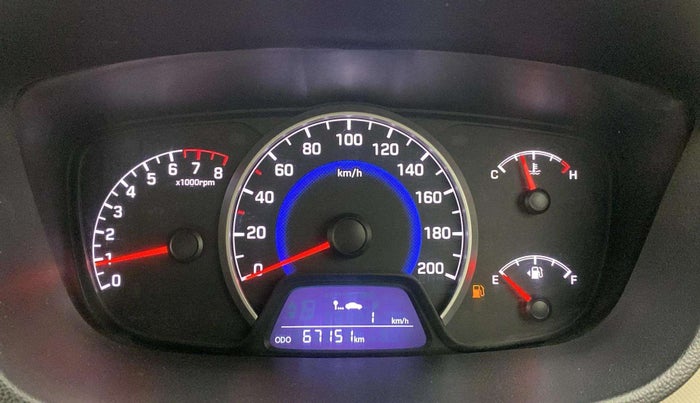 2018 Hyundai Grand i10 SPORTZ 1.2 KAPPA VTVT, Petrol, Manual, 67,147 km, Odometer Image
