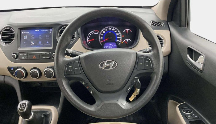 2018 Hyundai Grand i10 SPORTZ 1.2 KAPPA VTVT, Petrol, Manual, 67,147 km, Steering Wheel Close Up