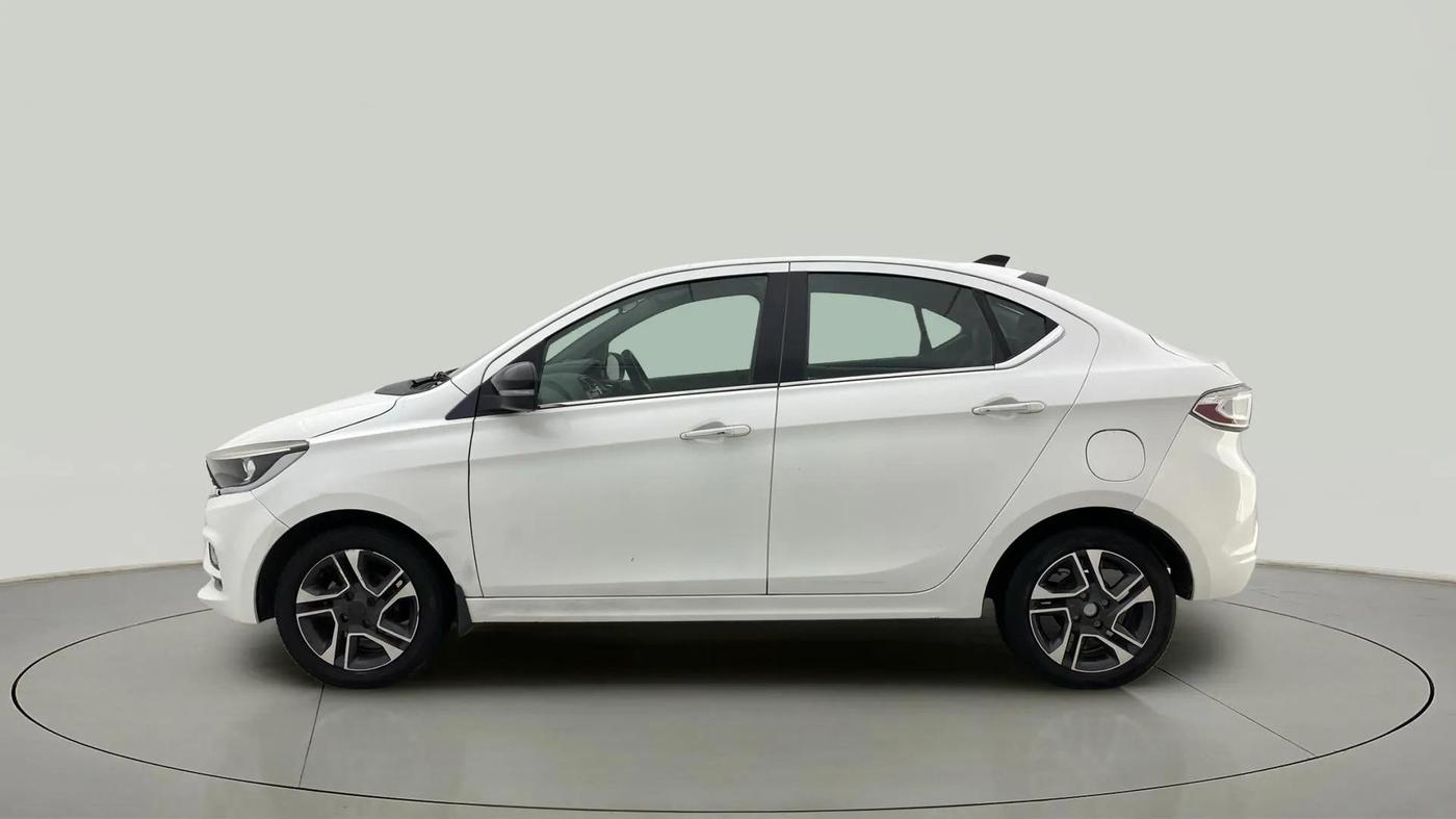 2021 Tata TIGOR XZA PLUS PETROL, CNG, Automatic, 75,567 km, Left Side