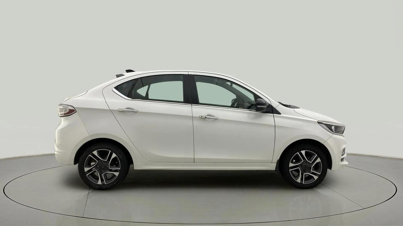2021 Tata TIGOR XZA PLUS PETROL, CNG, Automatic, 75,567 km, Right Side View