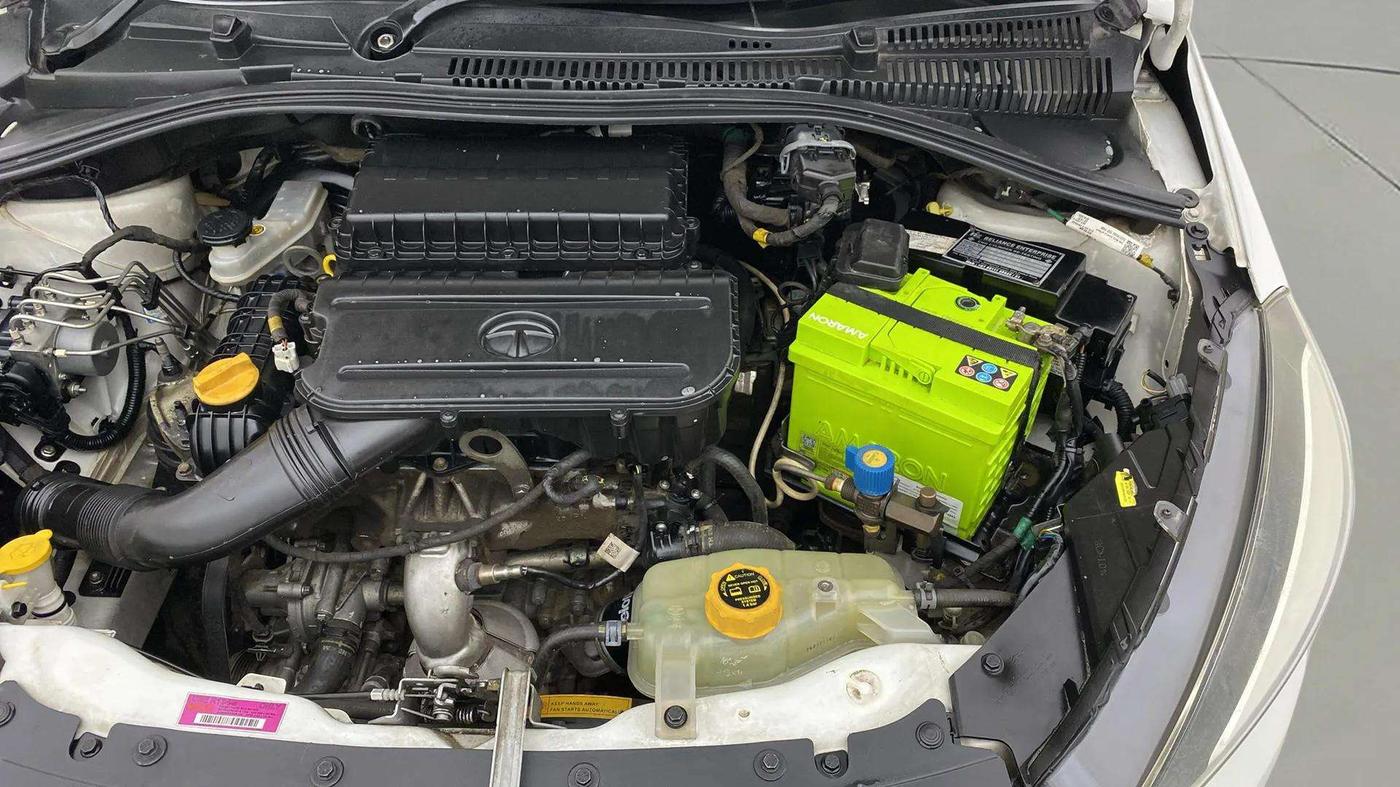 2021 Tata TIGOR XZA PLUS PETROL, CNG, Automatic, 75,567 km, Engine View - Left