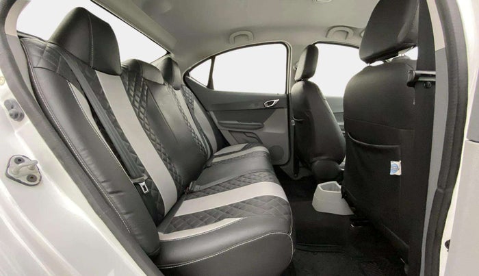 2021 Tata TIGOR XZA PLUS PETROL, CNG, Automatic, 75,399 km, Right Side Rear Door Cabin