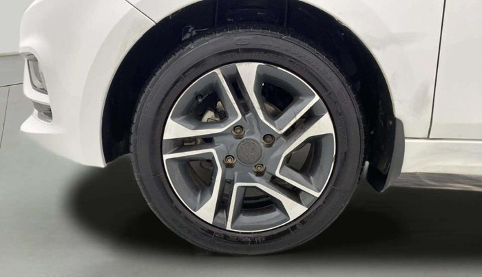 2021 Tata TIGOR XZA PLUS PETROL, CNG, Automatic, 75,399 km, Left Front Wheel