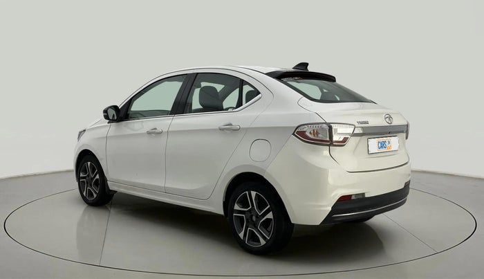 2021 Tata TIGOR XZA PLUS PETROL, CNG, Automatic, 75,399 km, Left Back Diagonal