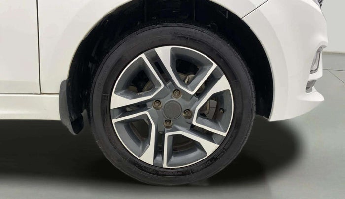 2021 Tata TIGOR XZA PLUS PETROL, CNG, Automatic, 75,399 km, Right Front Wheel