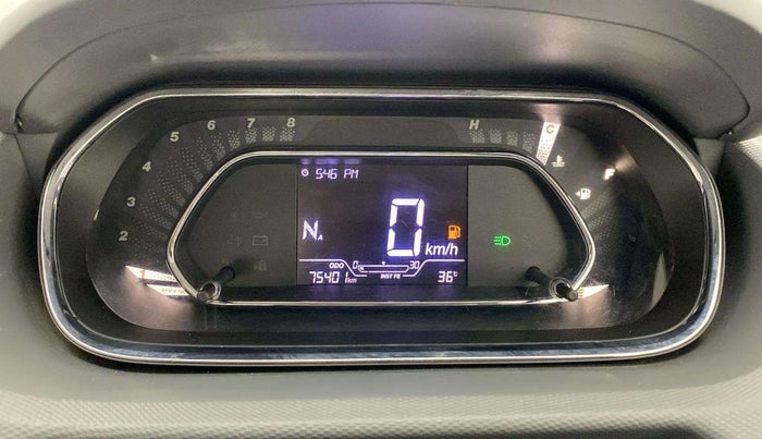 2021 Tata TIGOR XZA PLUS PETROL, CNG, Automatic, 75,399 km, Odometer Image