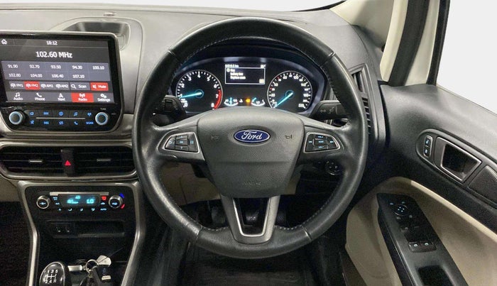 2019 Ford Ecosport TITANIUM 1.5L PETROL, Petrol, Manual, 64,504 km, Steering Wheel Close Up