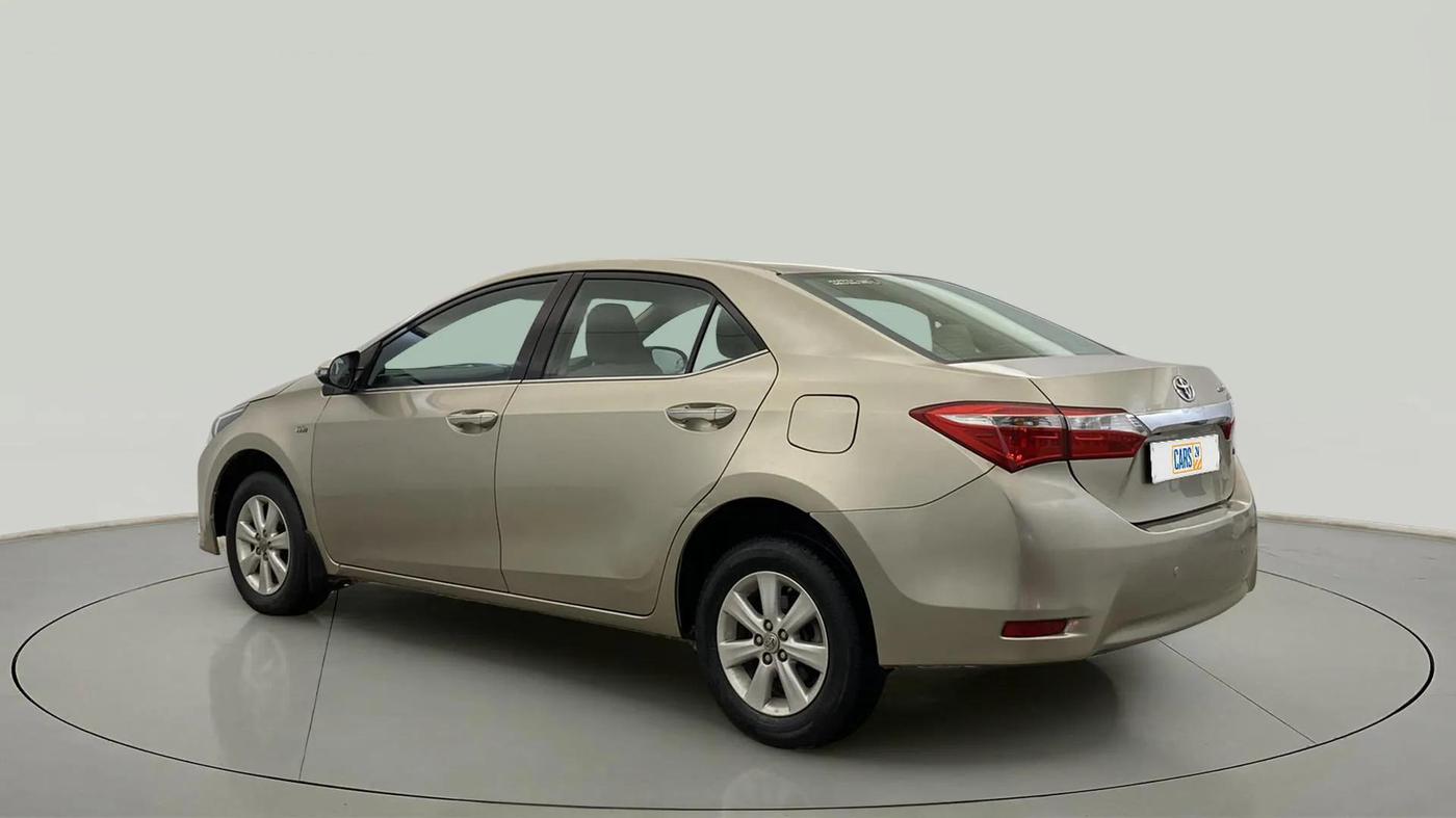 2015 Toyota Corolla Altis G CVT PETROL, Petrol, Automatic, 55,425 km, Left Back Diagonal