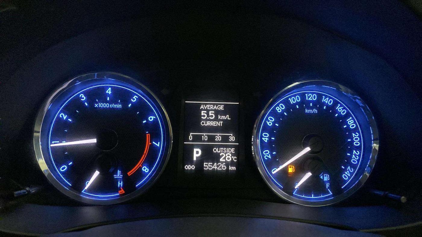 2015 Toyota Corolla Altis G CVT PETROL, Petrol, Automatic, 55,425 km, Odometer Image