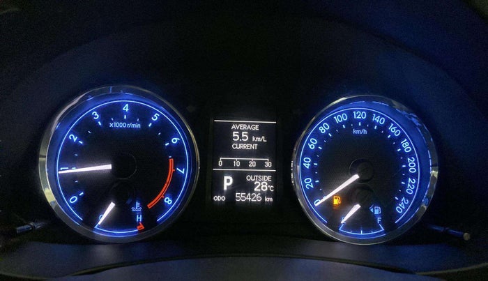 2015 Toyota Corolla Altis G CVT PETROL, Petrol, Automatic, 55,425 km, Odometer Image