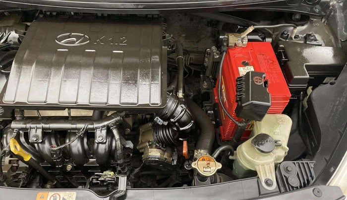 2017 Hyundai Grand i10 SPORTZ (O) AT 1.2 KAPPA VTVT, Petrol, Automatic, 38,343 km, Engine View - Left