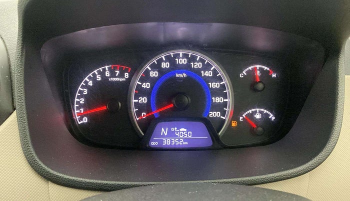 2017 Hyundai Grand i10 SPORTZ (O) AT 1.2 KAPPA VTVT, Petrol, Automatic, 38,343 km, Odometer Image