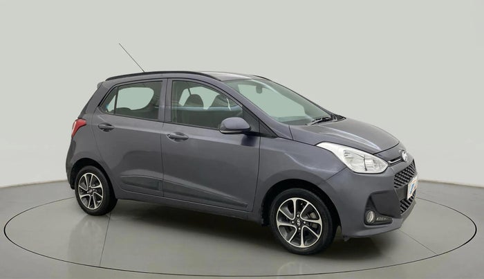 2017 Hyundai Grand i10 SPORTZ (O) AT 1.2 KAPPA VTVT, Petrol, Automatic, 38,343 km, Right Front Diagonal